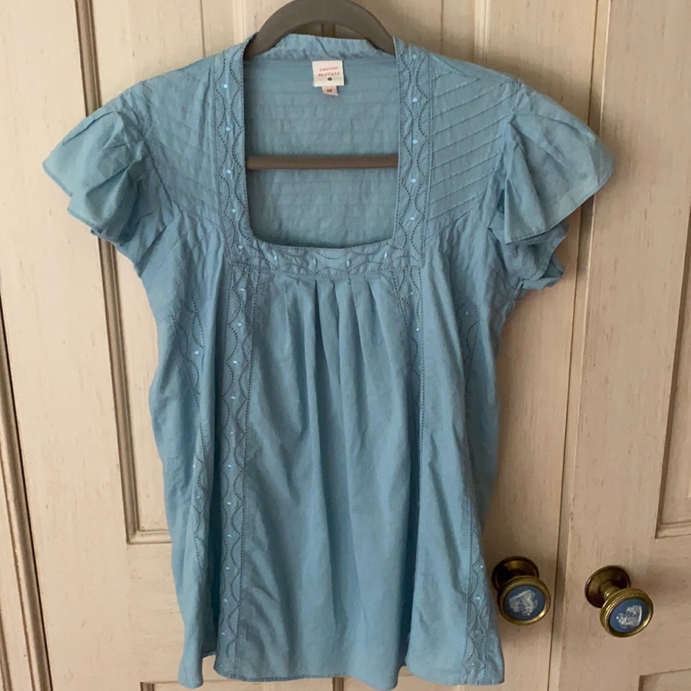 Lauren Moffatt cotton blouse